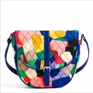 Vera Bradley quilted multicolored crossbody bag